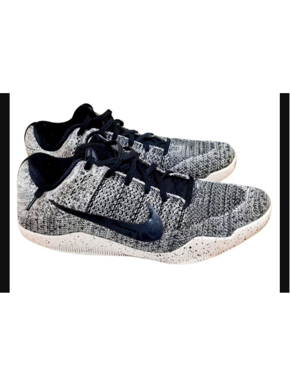 Nike Kobe 11 XI Elite Low Oreo
Black Mamba White Bryant
822675-100 Men's Size 12